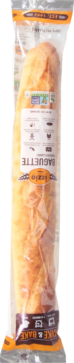 slide 3 of 9, Izzio Artisan Bakery French Classic Baguette 13 oz, 13 oz