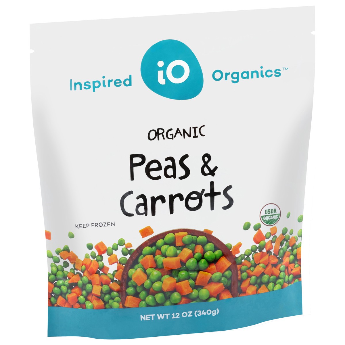 slide 2 of 4, Io Brand Peas & Carrots Og, 12 oz