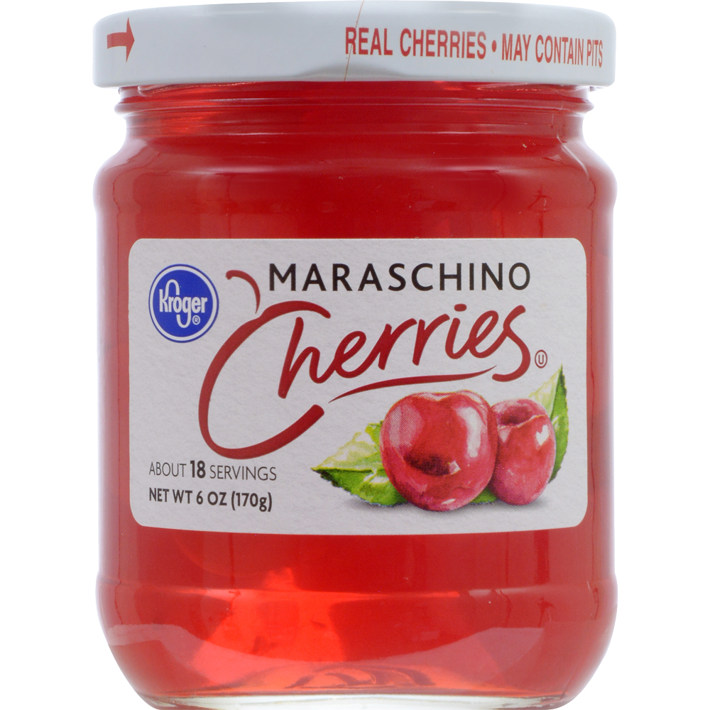 slide 1 of 1, Kroger Maraschino Cherries, 6 oz