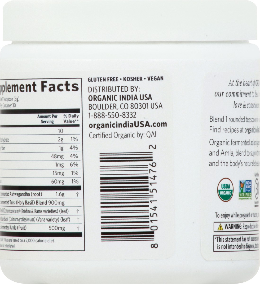 slide 3 of 11, Organic India Vital Lift 3.17 oz, 3.17 oz