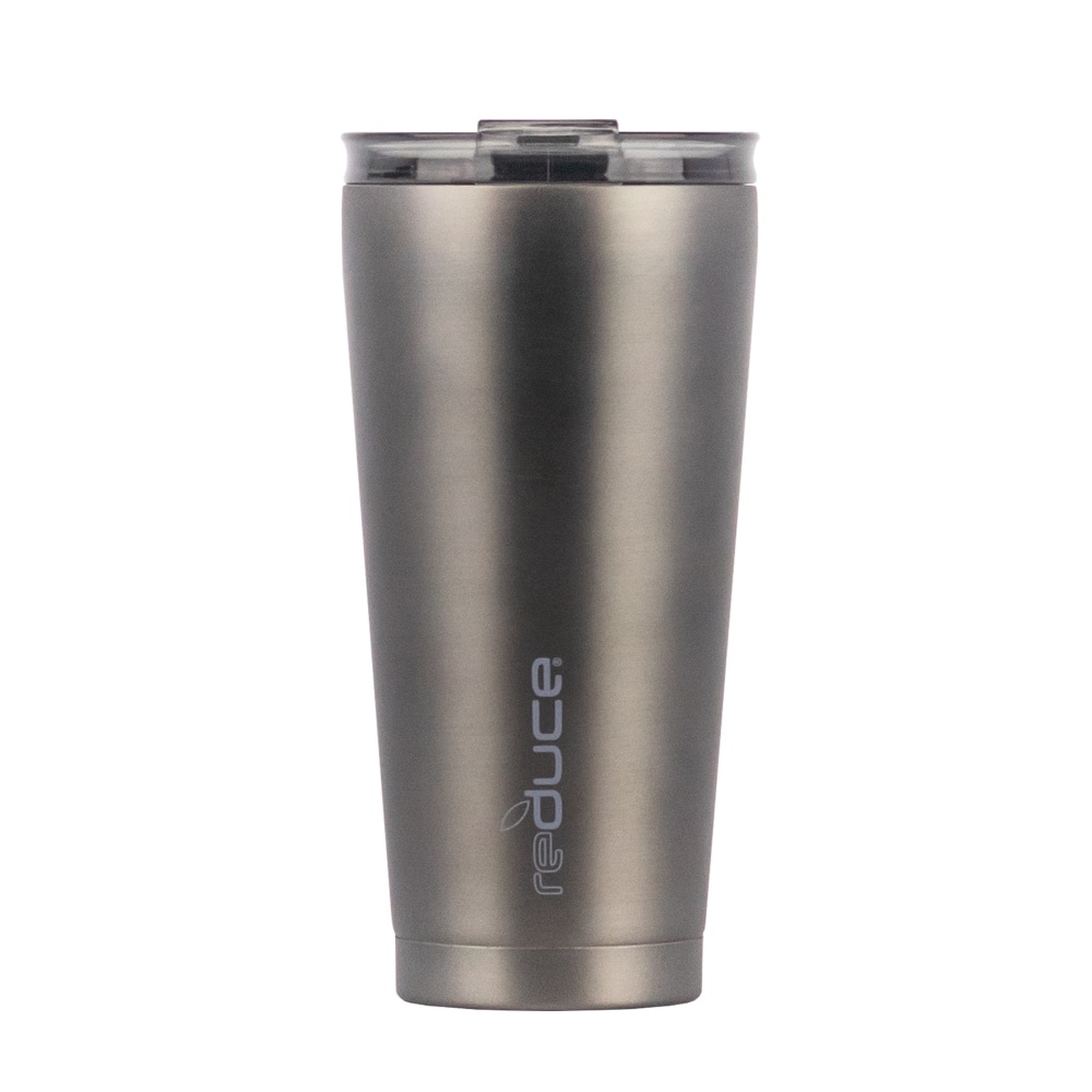 slide 1 of 1, Reduce Hot Tumbler - Charcoal, 20 oz