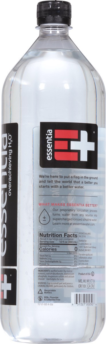 slide 8 of 9, Essentia Water Enhanced, 1.5 liter