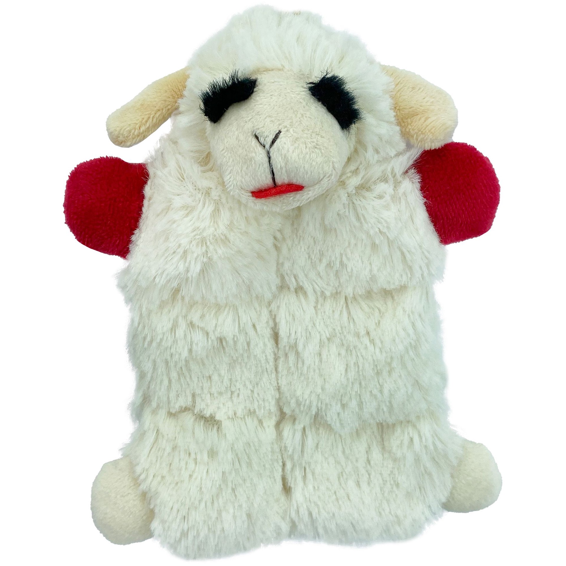 slide 1 of 1, MultiPet Squeaker Mat Lamb Chop Dog Toy, 1 ct
