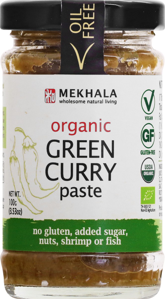 slide 2 of 11, Mekhala Organic Thai Green Curry Paste 3.53 oz, 3.53 oz