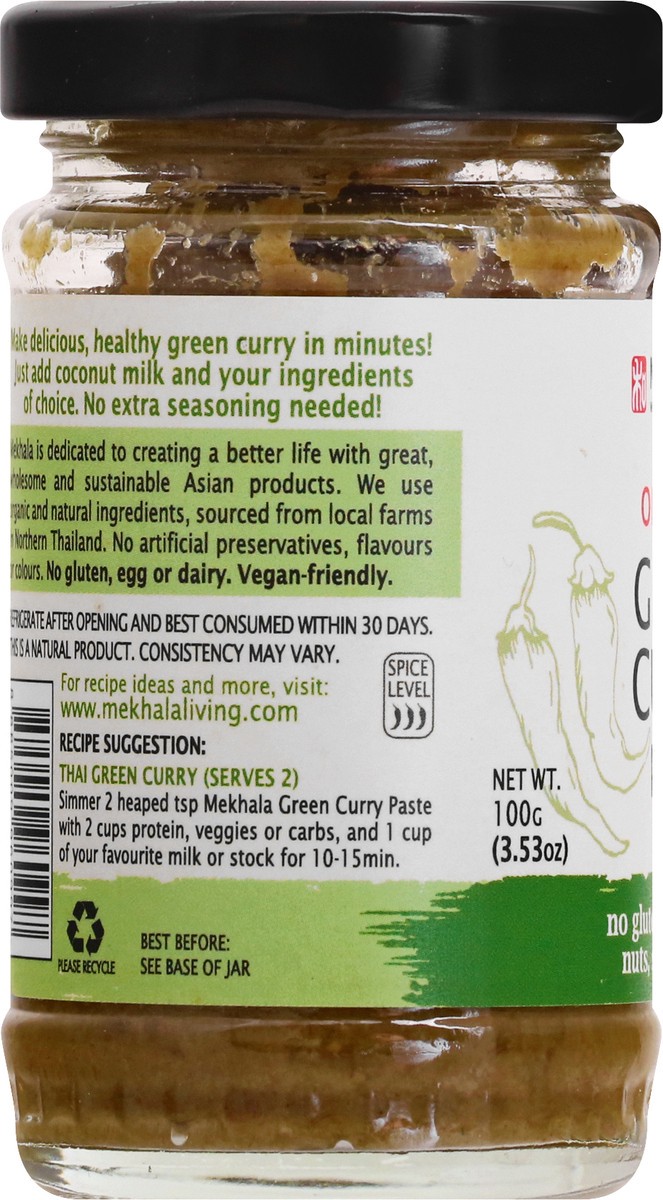 slide 5 of 11, Mekhala Organic Thai Green Curry Paste 3.53 oz, 3.53 oz