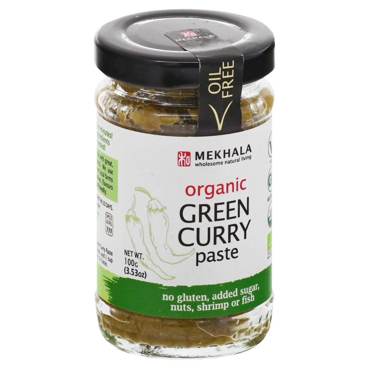 slide 8 of 11, Mekhala Organic Thai Green Curry Paste 3.53 oz, 3.53 oz