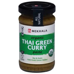 Mekhala Organic Thai Green Curry Paste 3.53 oz