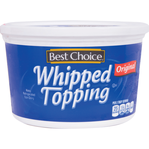 slide 1 of 1, Best Choice Frozen Whipped Topping, 12 oz