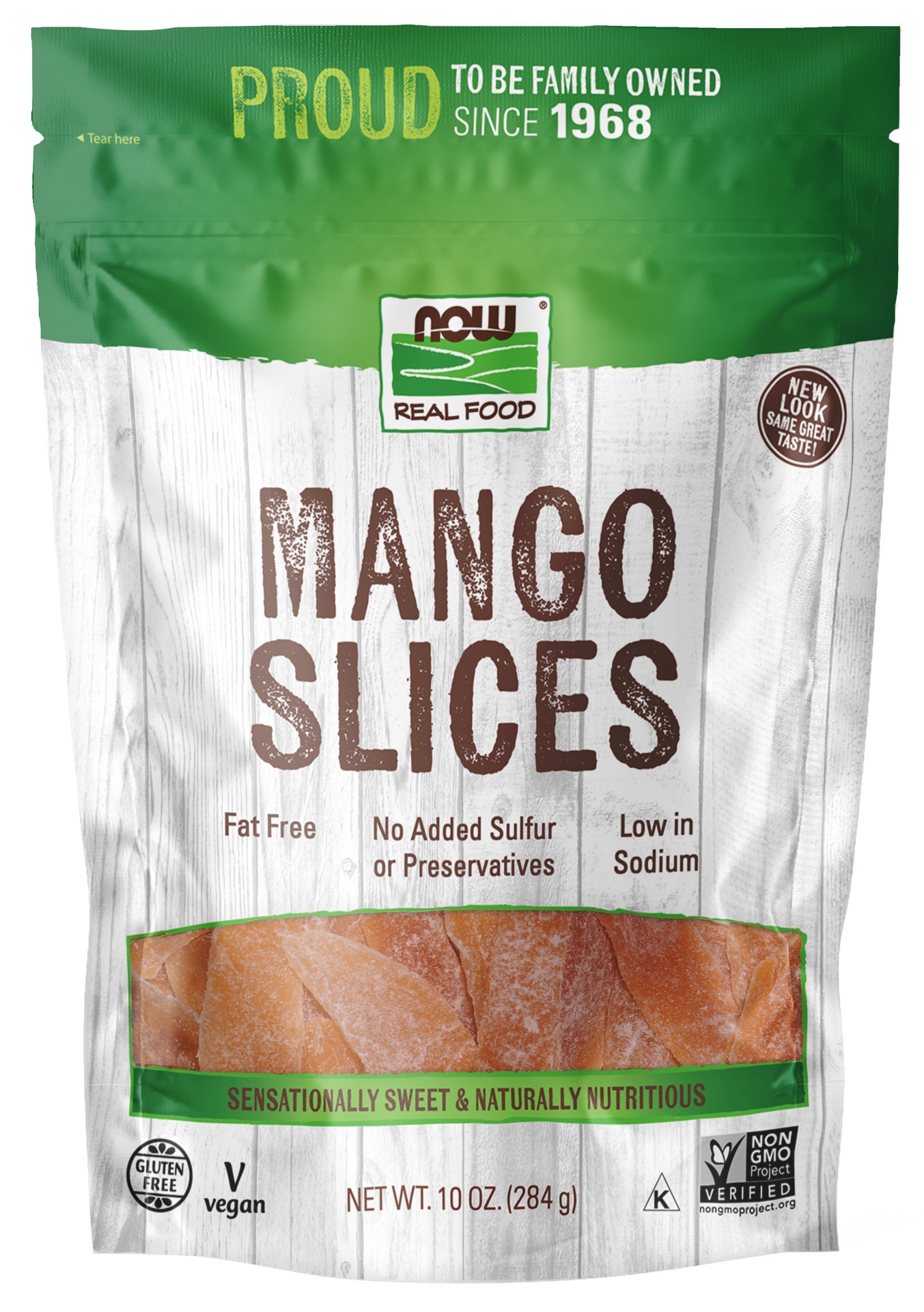 slide 1 of 3, NOW Natural Foods Mango Slices- 10 oz., 10 oz