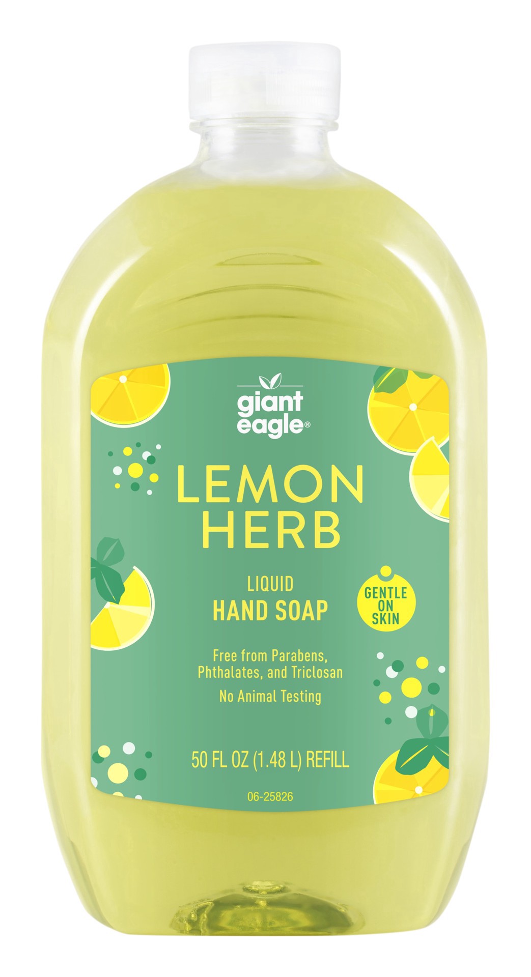 slide 1 of 1, Ge Lemon Herb Hand Soap Refill, 50 oz