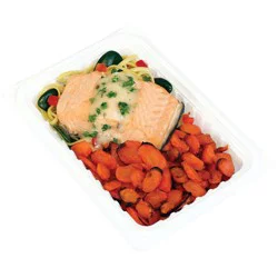 Fit & Fresh Salmon Lemon Herb Linguini Entree