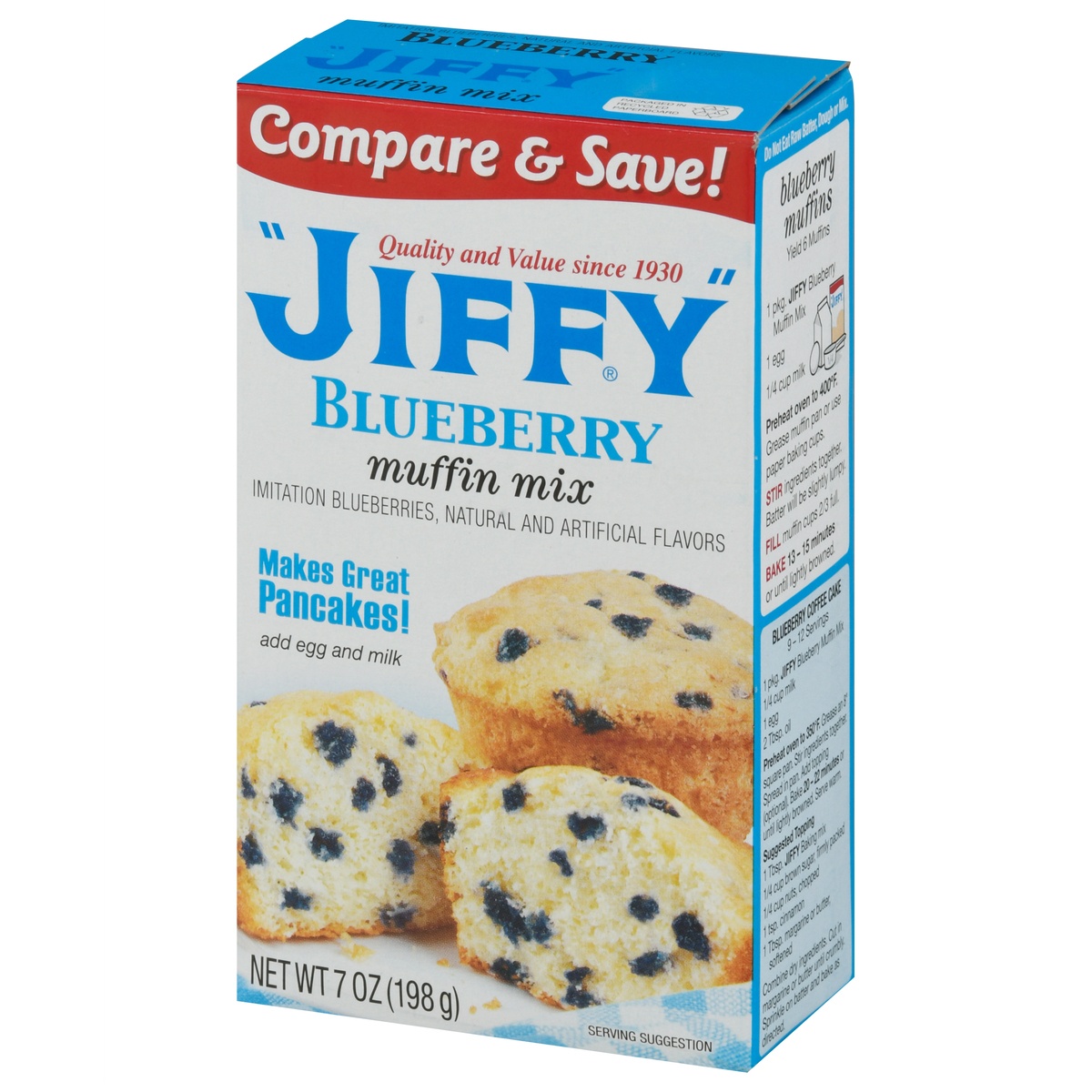 slide 3 of 11, Jiffy Blueberry Muffin Mix, 7 oz