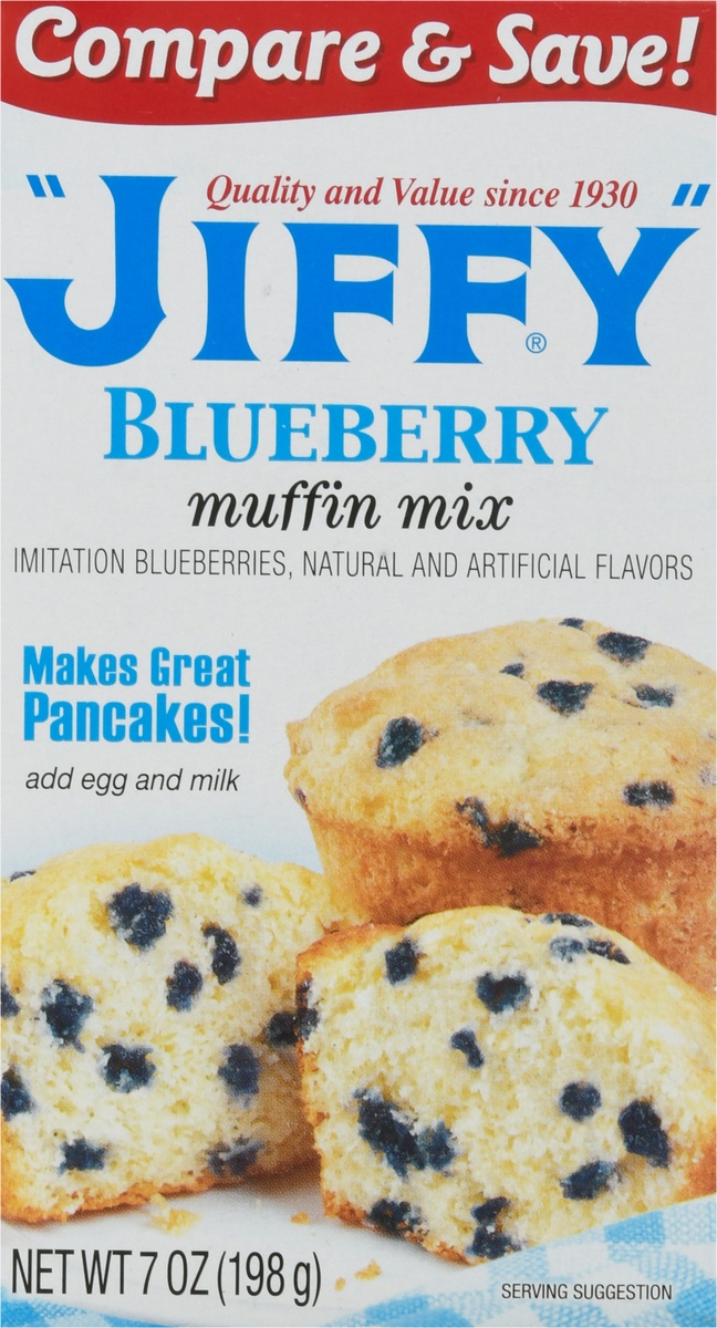 slide 9 of 11, Jiffy Blueberry Muffin Mix, 7 oz
