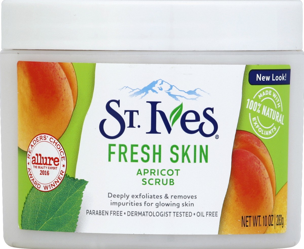 slide 1 of 8, St. Ives Scrub 10 oz, 10 oz