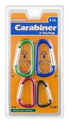 LaMi Carabiner with Key Rings