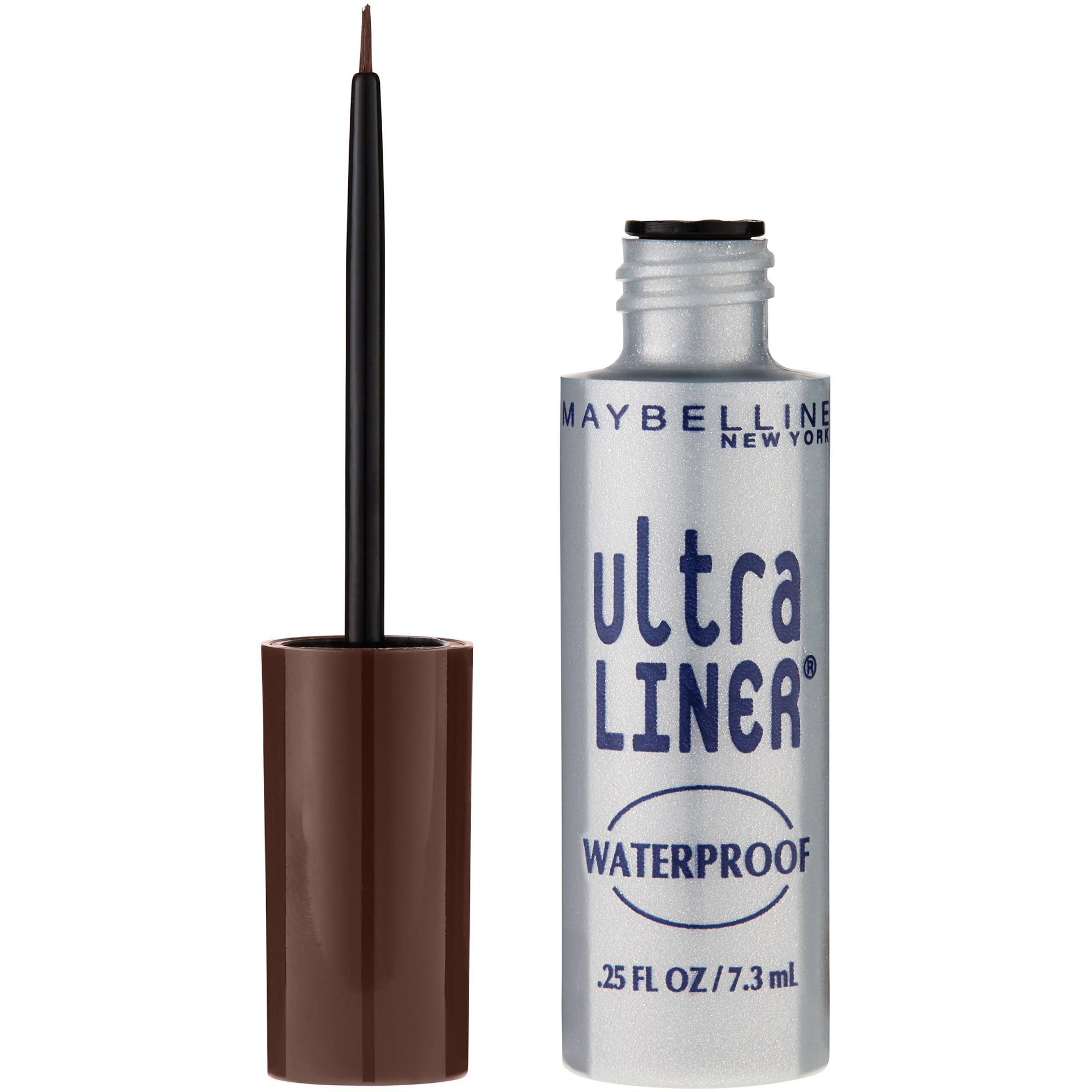 slide 1 of 2, Maybelline Ultra Liner Waterproof Liquid Eye Liner - 02 Dark Brown - 0.25 fl oz, 0.25 fl oz