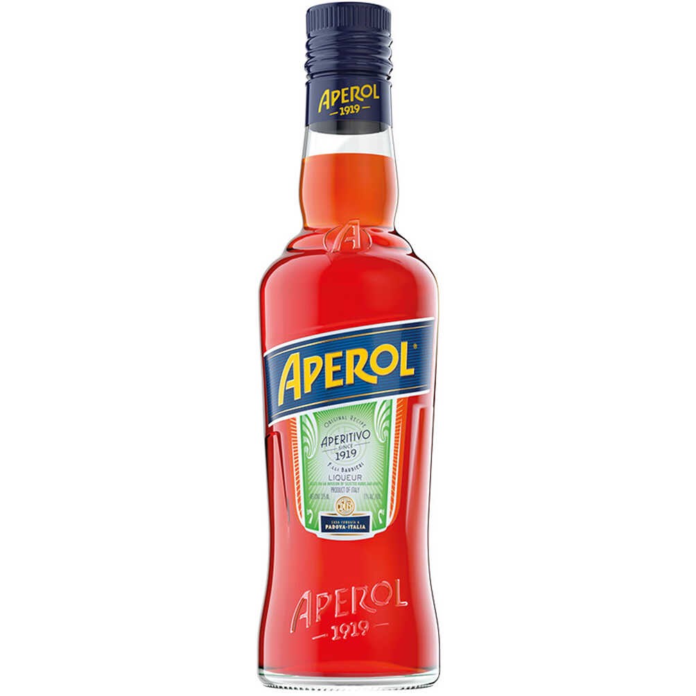 slide 1 of 9, Aperol Italian Liqueur, 375ml, 0.38 liter