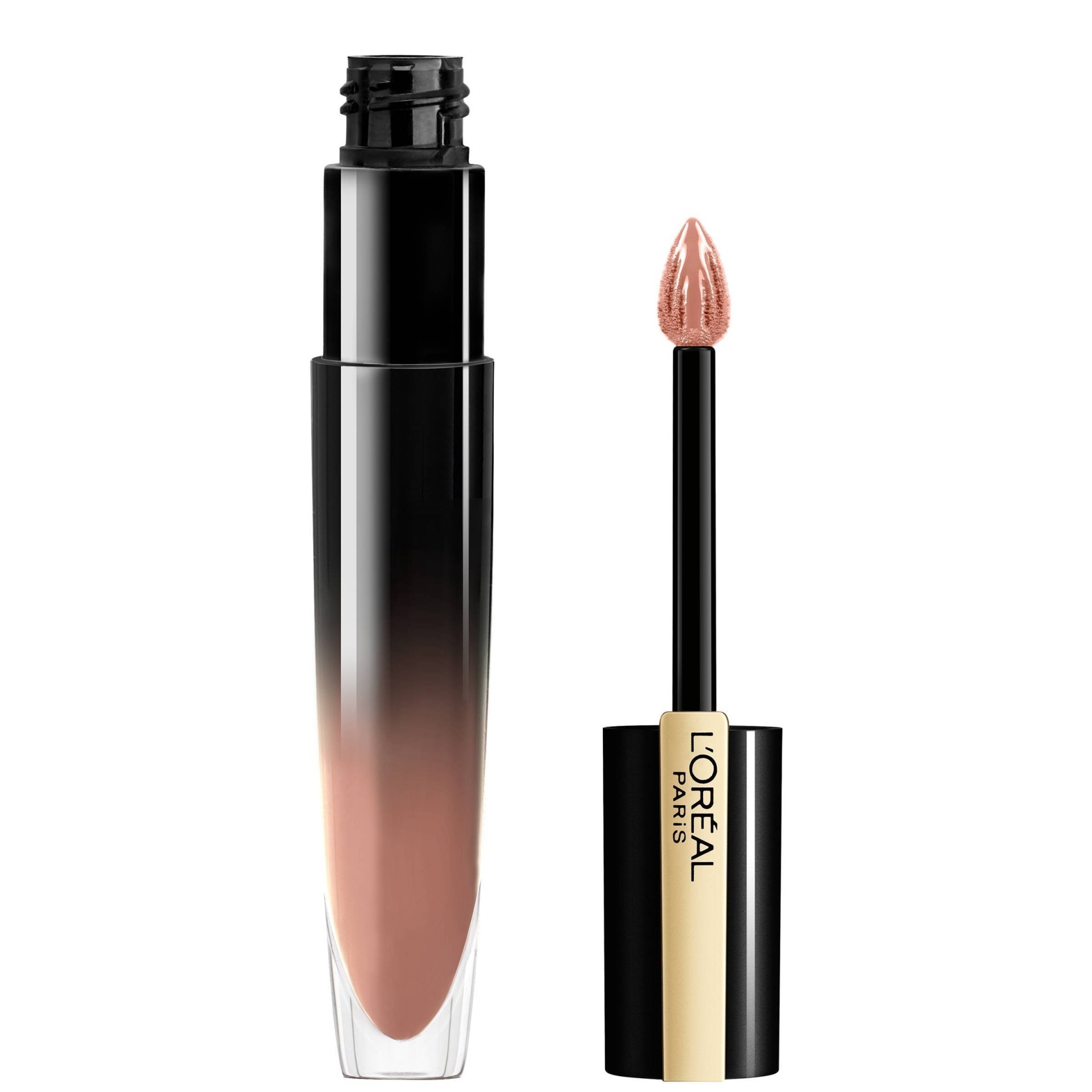 slide 1 of 1, L'Oréal Brilliant Signature Shiny Lip Stain Lipstick with Precision Applicator - Be Determined 301, 0.21 fl oz
