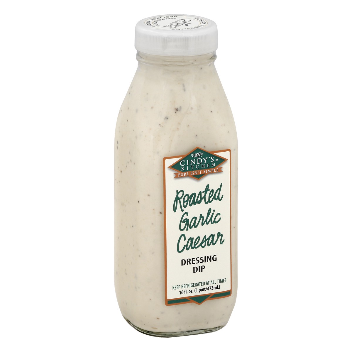 slide 2 of 13, Cindy's Kitchen Roasted Garlic Caesar Dressing Dip 16 oz, 16 oz