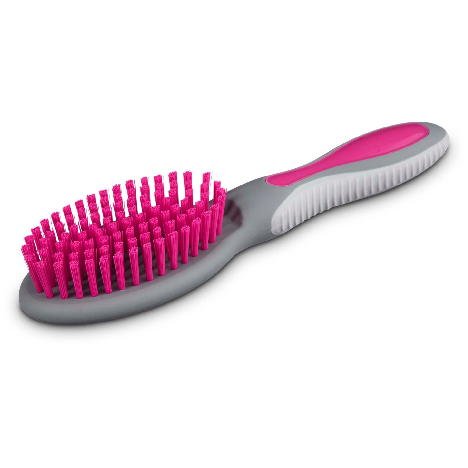 slide 1 of 1, Well & Good Pink Bristle Cat Brush, 1 ct