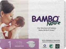 Bamboo Nature Diapers 28 ea