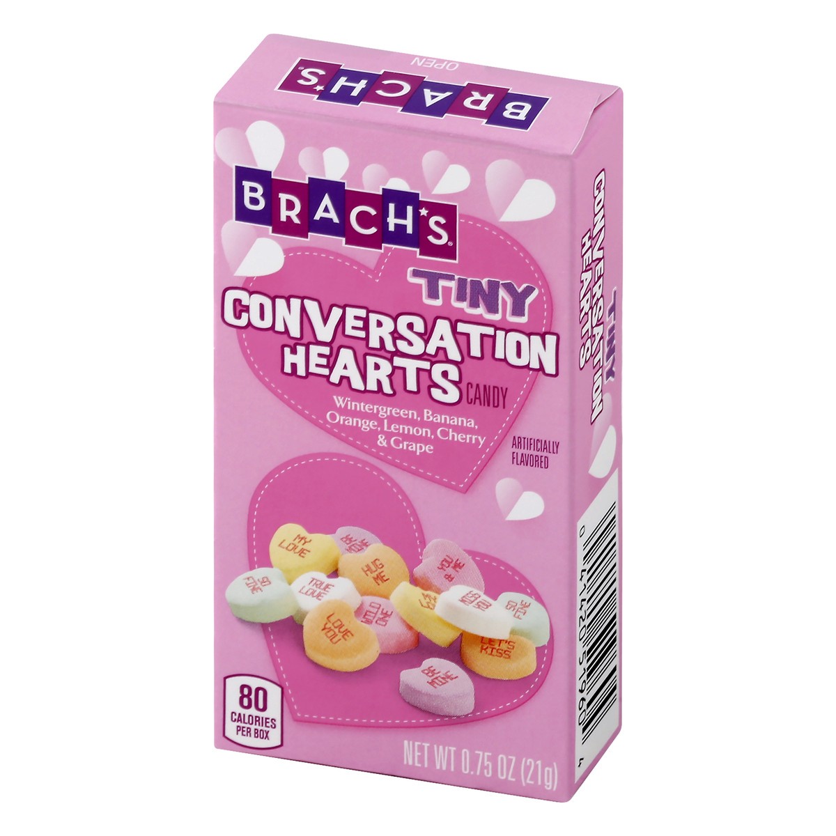 slide 5 of 10, BRACHS Tiny Conversation Hearts Candy 0.75 oz, 0.75 oz