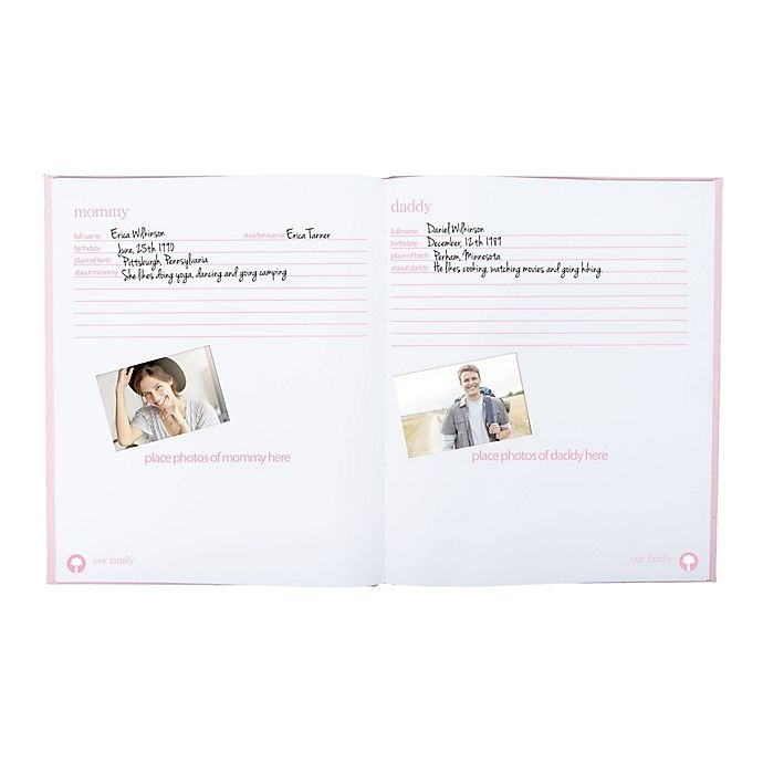 slide 3 of 10, Pearhead Baby Memory Book and Clean-Touch Ink Pad - Pink, 1 ct