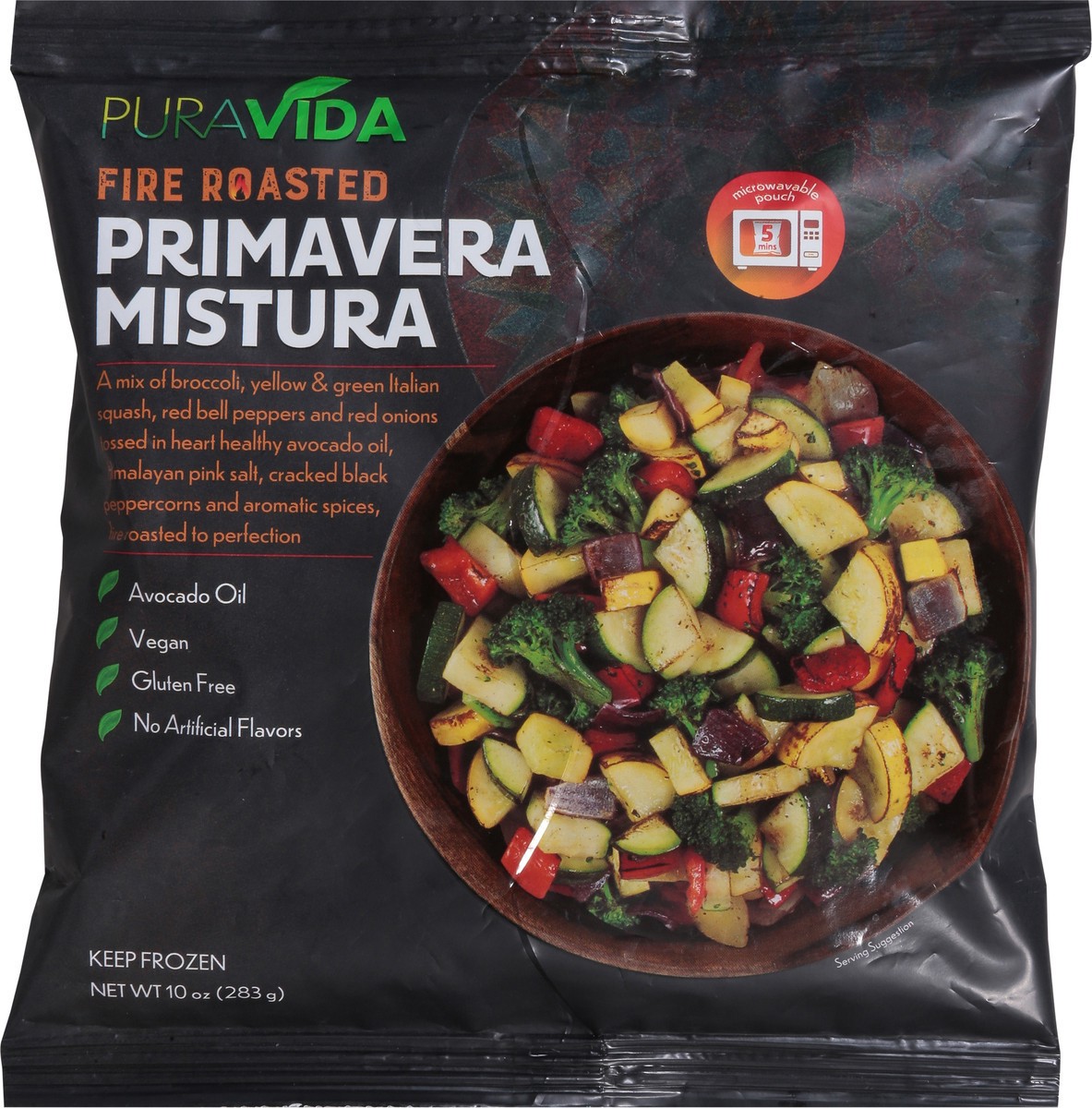 slide 6 of 13, PuraVida Fire Roasted Primavera Mistura 10 oz, 10 oz