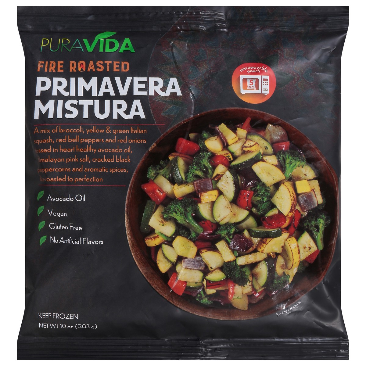 slide 3 of 13, PuraVida Fire Roasted Primavera Mistura 10 oz, 10 oz