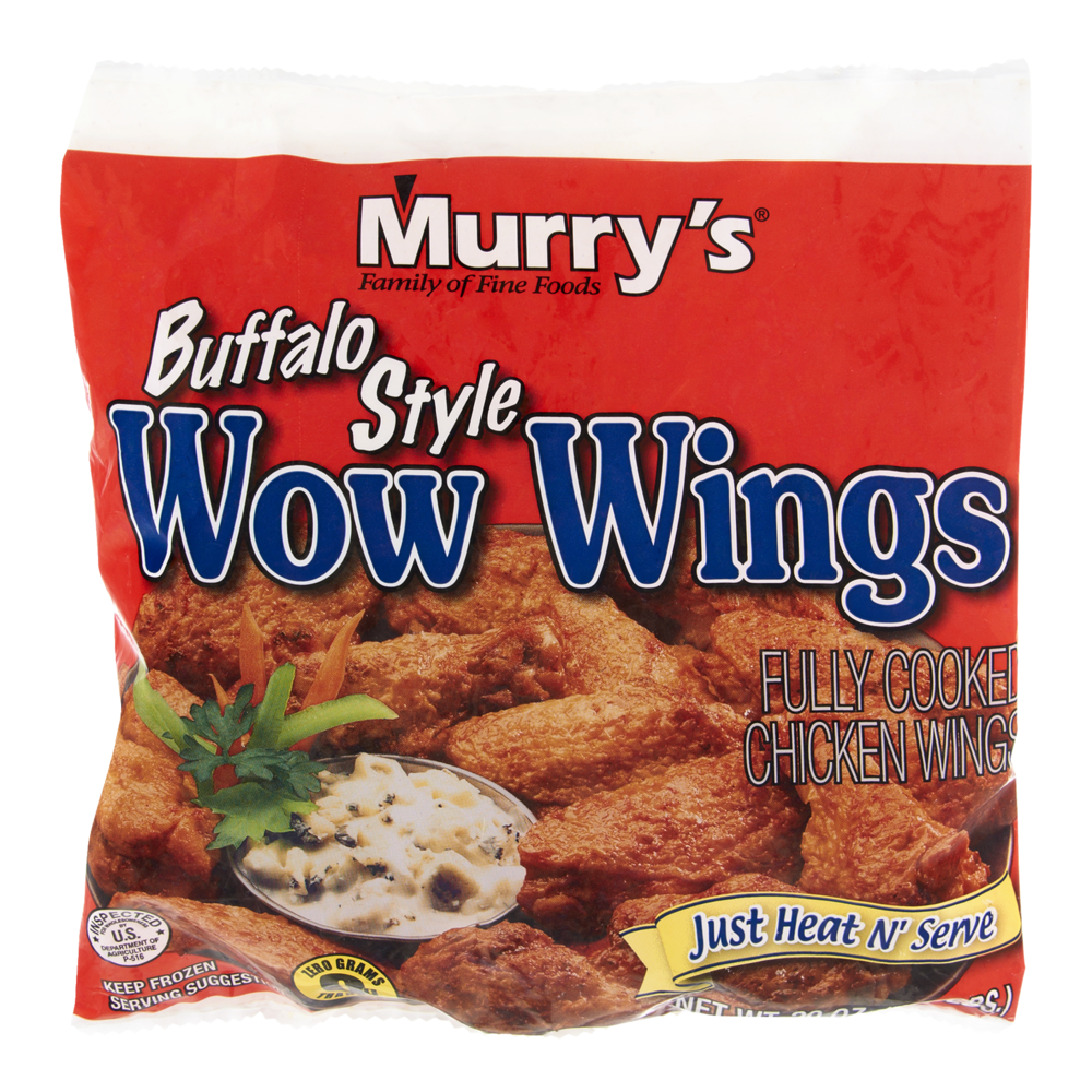 slide 1 of 1, Murry's Buffalo Style Wow Wings, 20 oz