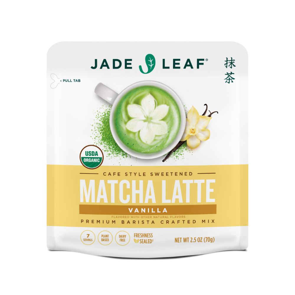 slide 1 of 2, Jade Leaf® Organic Matcha Latte Mix US Vanilla, 2.5 oz
