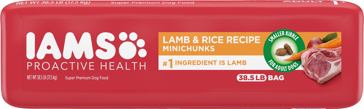 slide 2 of 16, Proactive Health Minichunks Adult Dry Dog Food Lamb & Rice Recipe Dog Kibble, 38.5 Lb. Bag, 38.5 lb