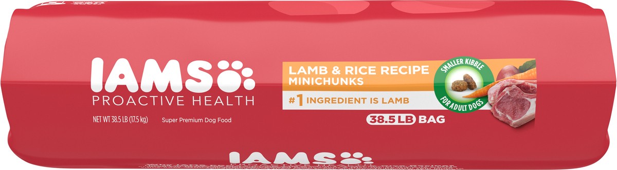 slide 13 of 16, Proactive Health Minichunks Adult Dry Dog Food Lamb & Rice Recipe Dog Kibble, 38.5 Lb. Bag, 38.5 lb