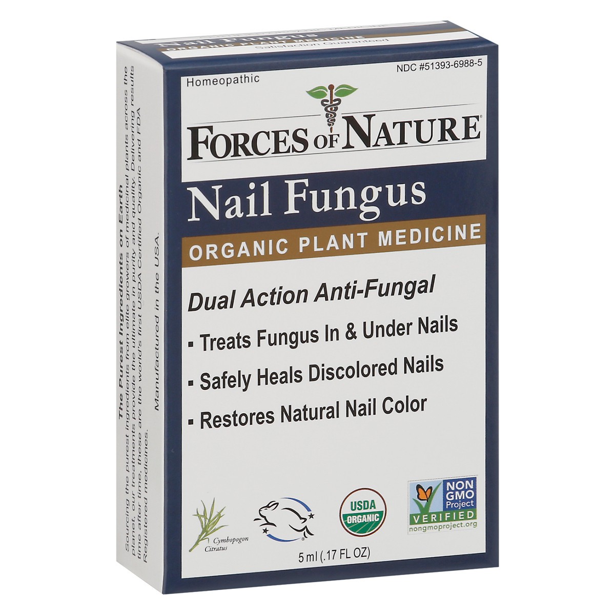 slide 13 of 13, Forces of Nature Organic Plant Medicine Nail Fungus 0.17 fl oz, 5 ml