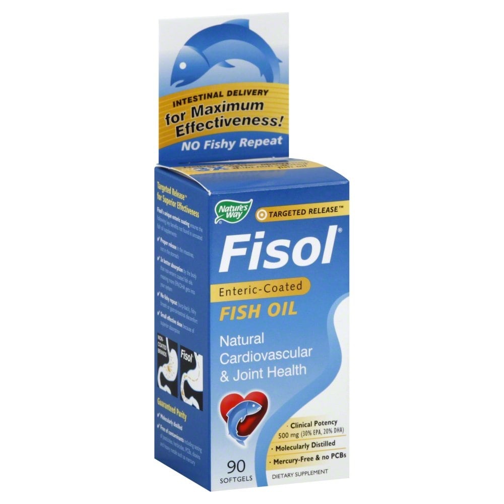 slide 1 of 1, Nature's Way Fisol Fish Oil, 90 ct