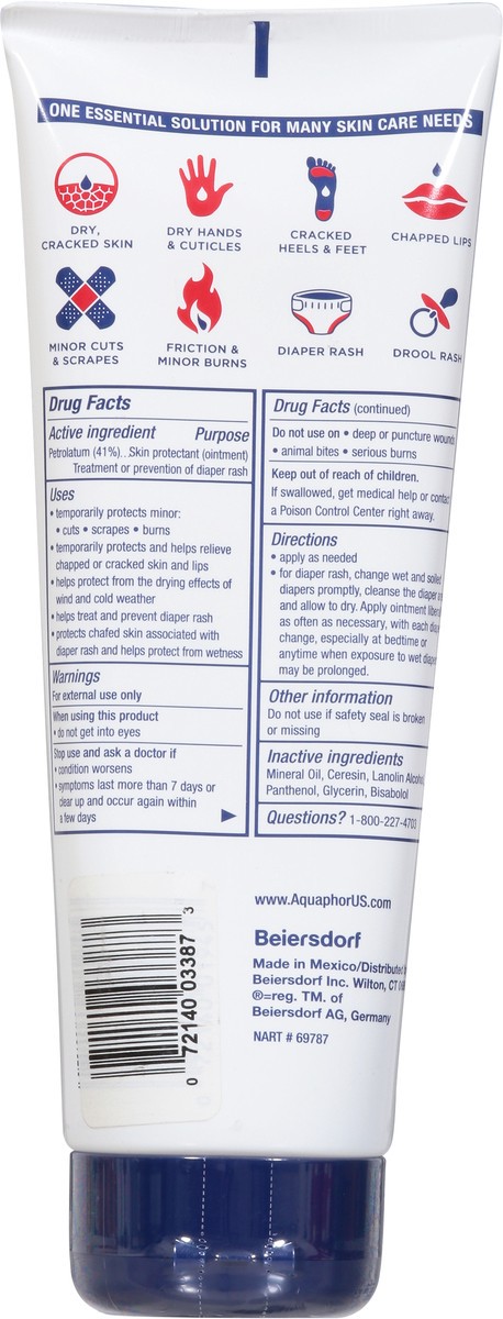 slide 5 of 9, Aquaphor Skin Protectant Advanced Therapy Healing Ointment 7 oz, 7 oz