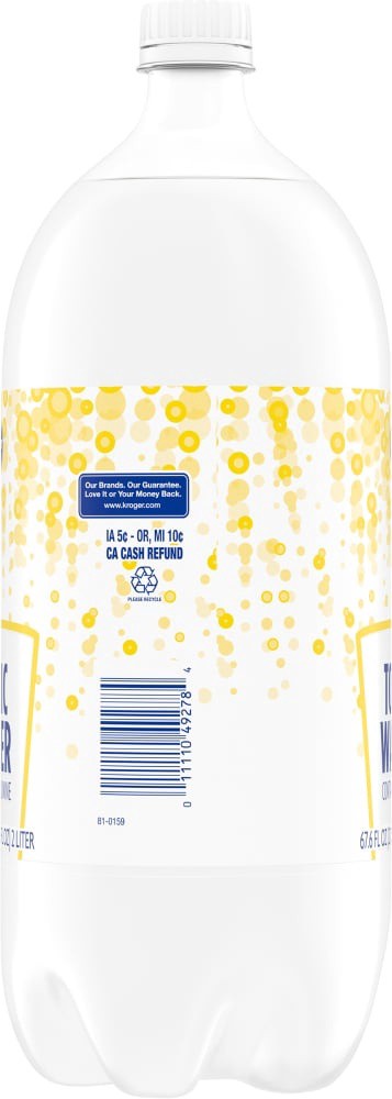slide 4 of 4, Kroger Tonic Water, 2 liter
