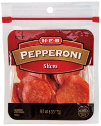 H-E-B Pepperoni Slices