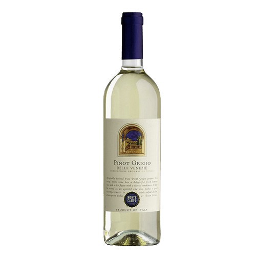 slide 1 of 1, Monte Campo Delle Venezie Igt Pinot Grigio, 750 ml