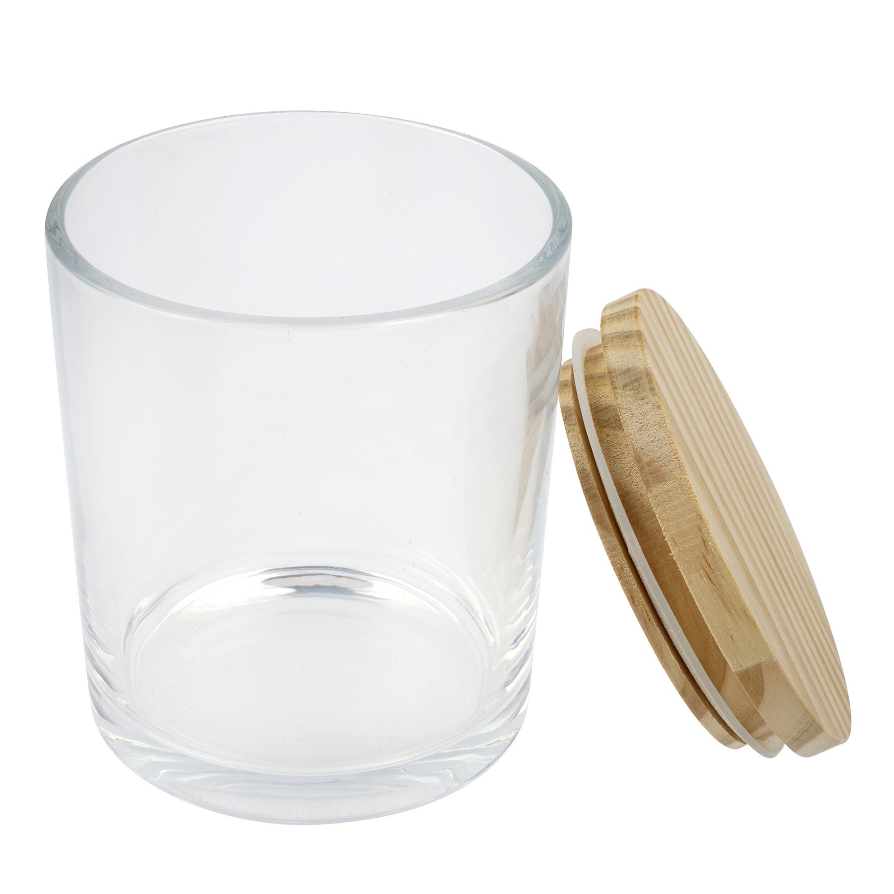 slide 2 of 2, 8oz. Clear Candle Jars, 2ct. By Make Market, 2 ct