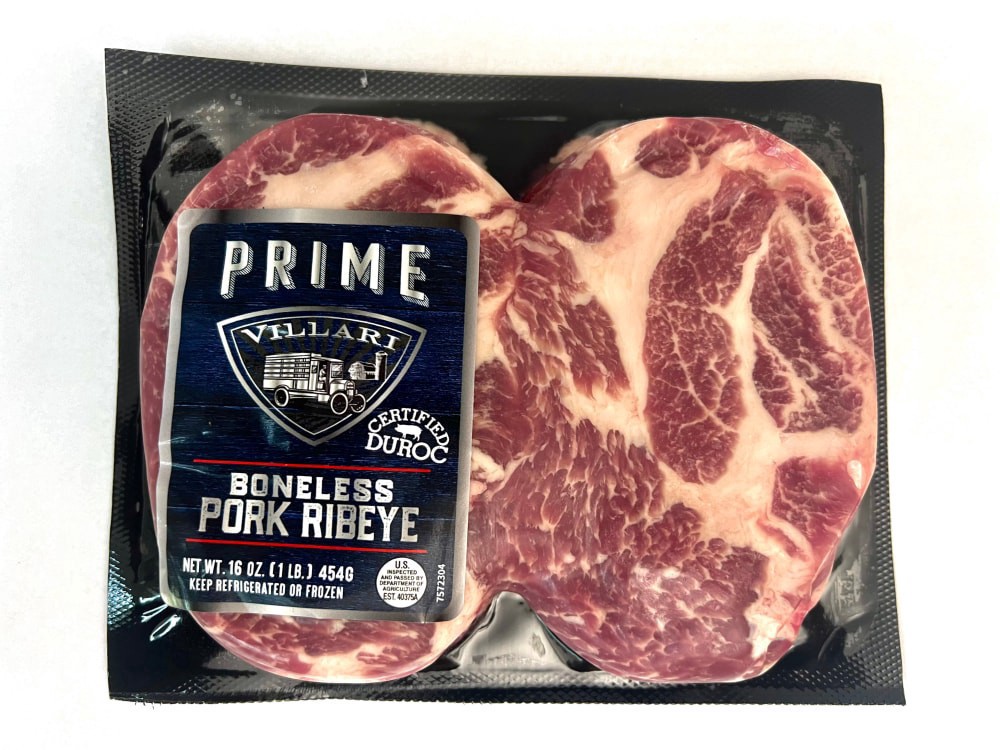 slide 1 of 1, Villari Foods Prime Boneless Pork Ribeye, 1 lb