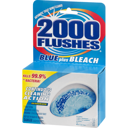 slide 3 of 9, 2000 Flushes Toilet Bowl Cleaner, 3.5 oz