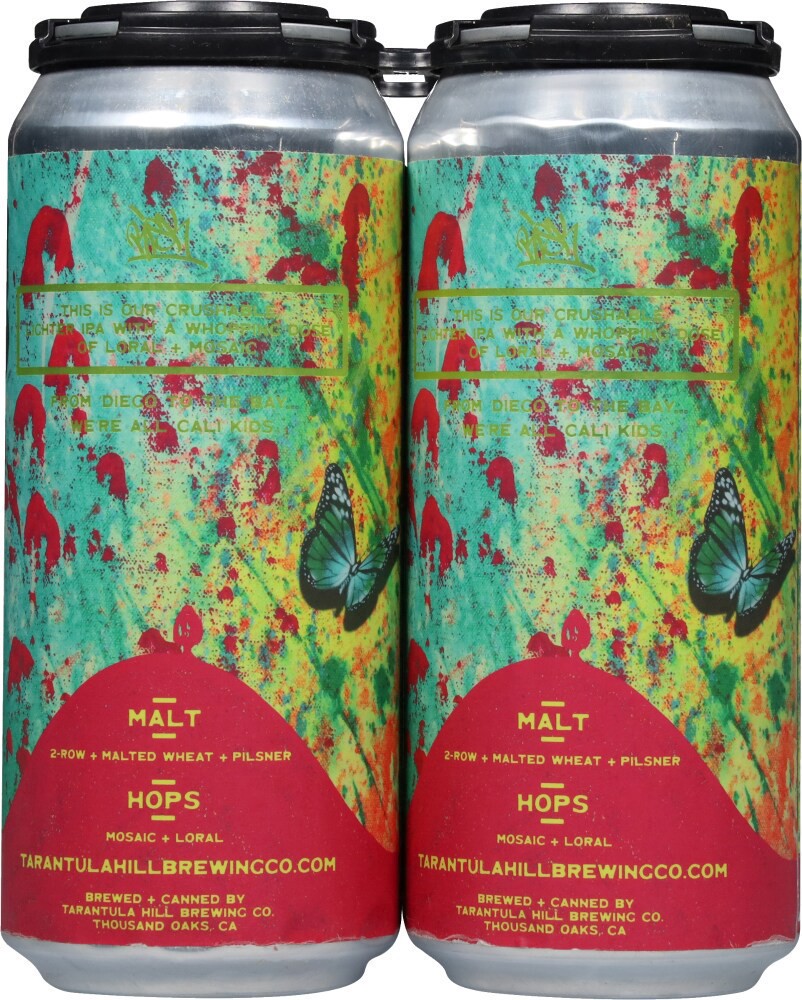 slide 2 of 4, Tarantula Hill Brewing Co IPA Cali Day Beer 4 - 16 fl oz Cans, 4 ct