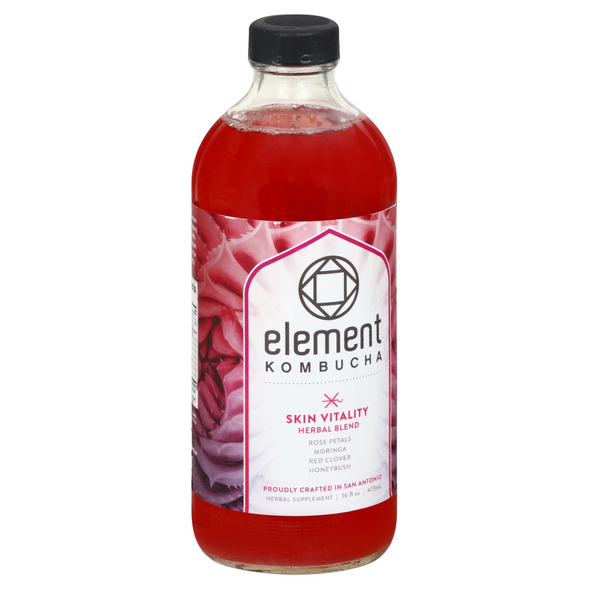 slide 2 of 7, Element Kombucha Skin Vitality, 16 oz