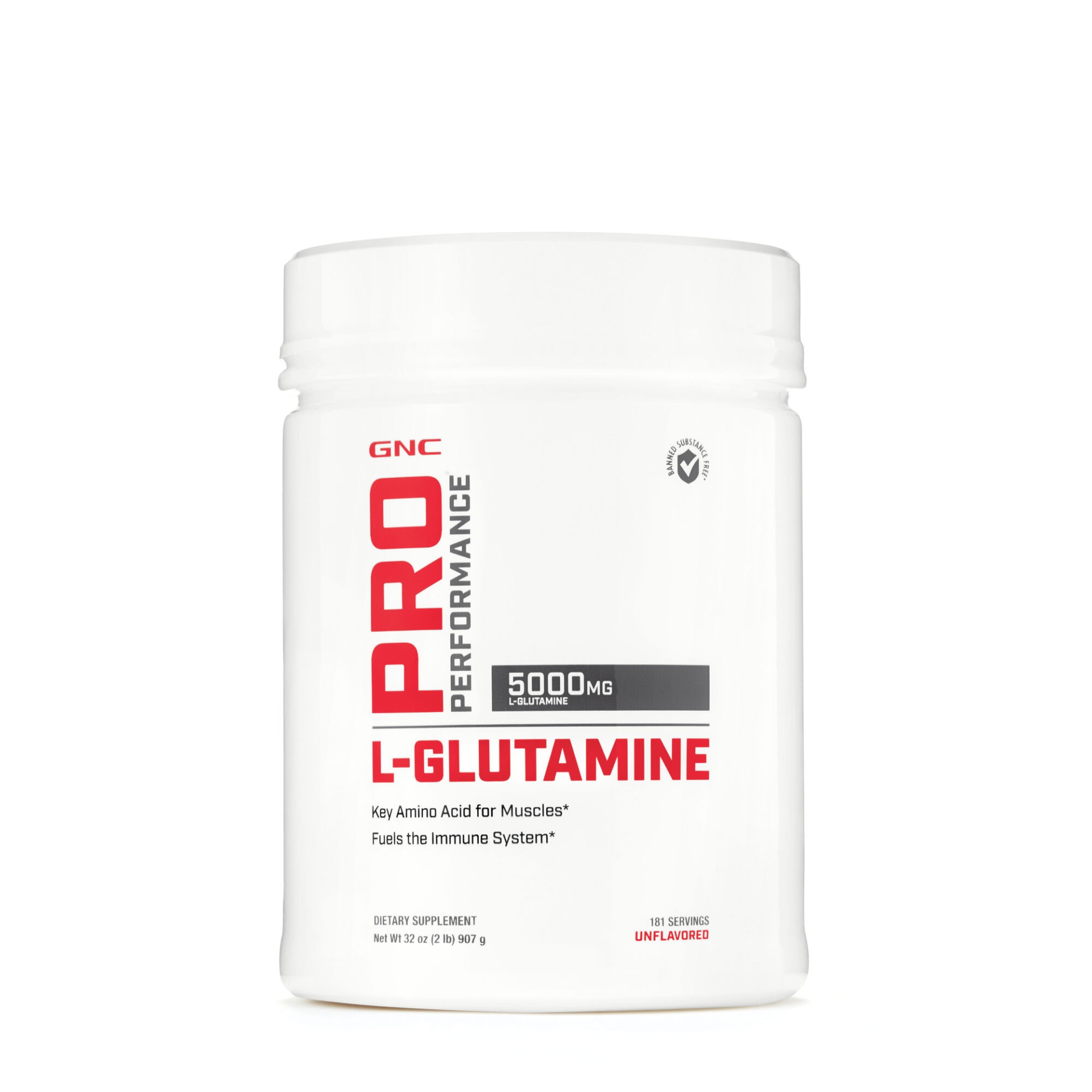 slide 1 of 1, GNC Pro Performance L-Glutamine - Unflavored, 1 ct