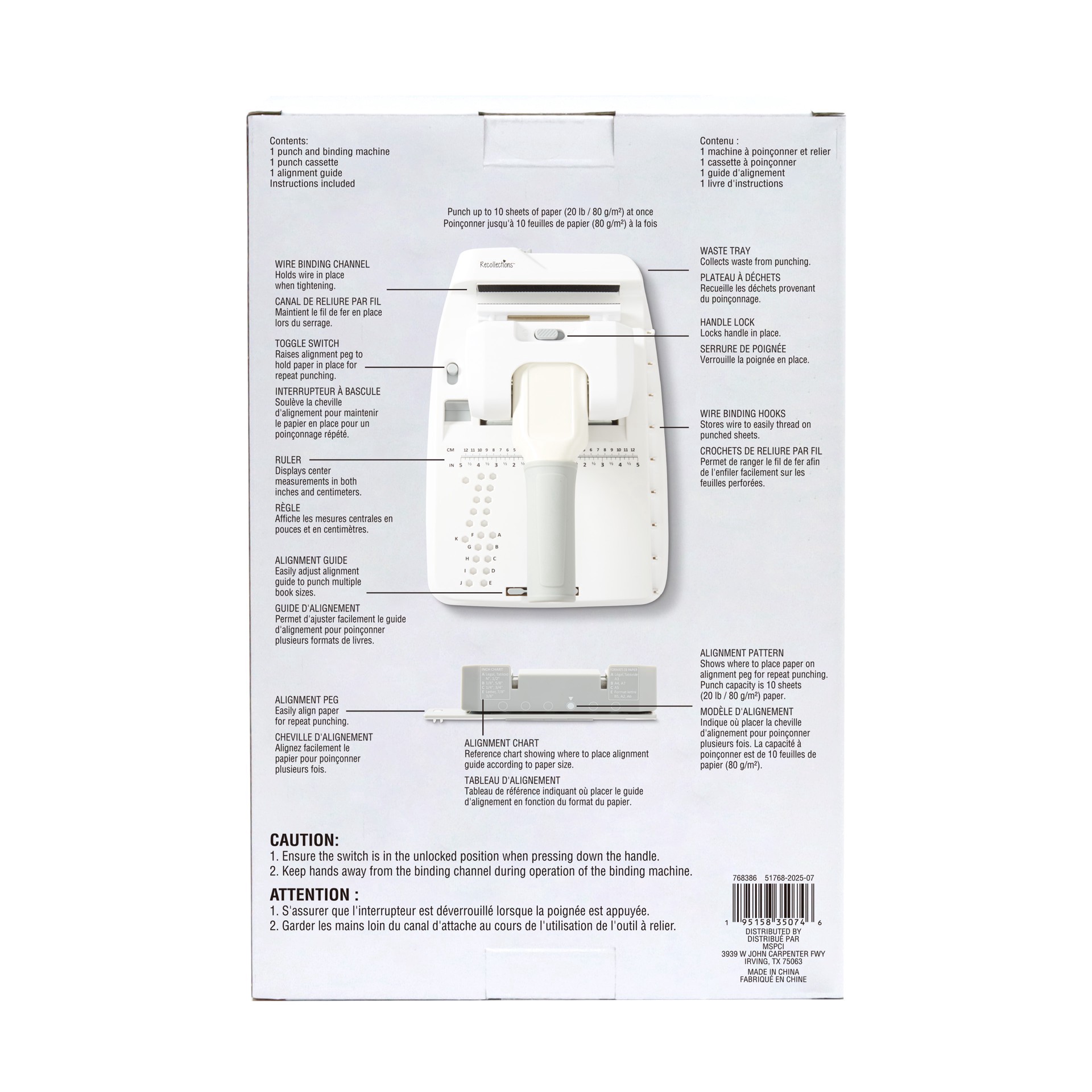 slide 4 of 6, Punch & Binding Tool By Recollections, 7 in x 11 in x 4 in