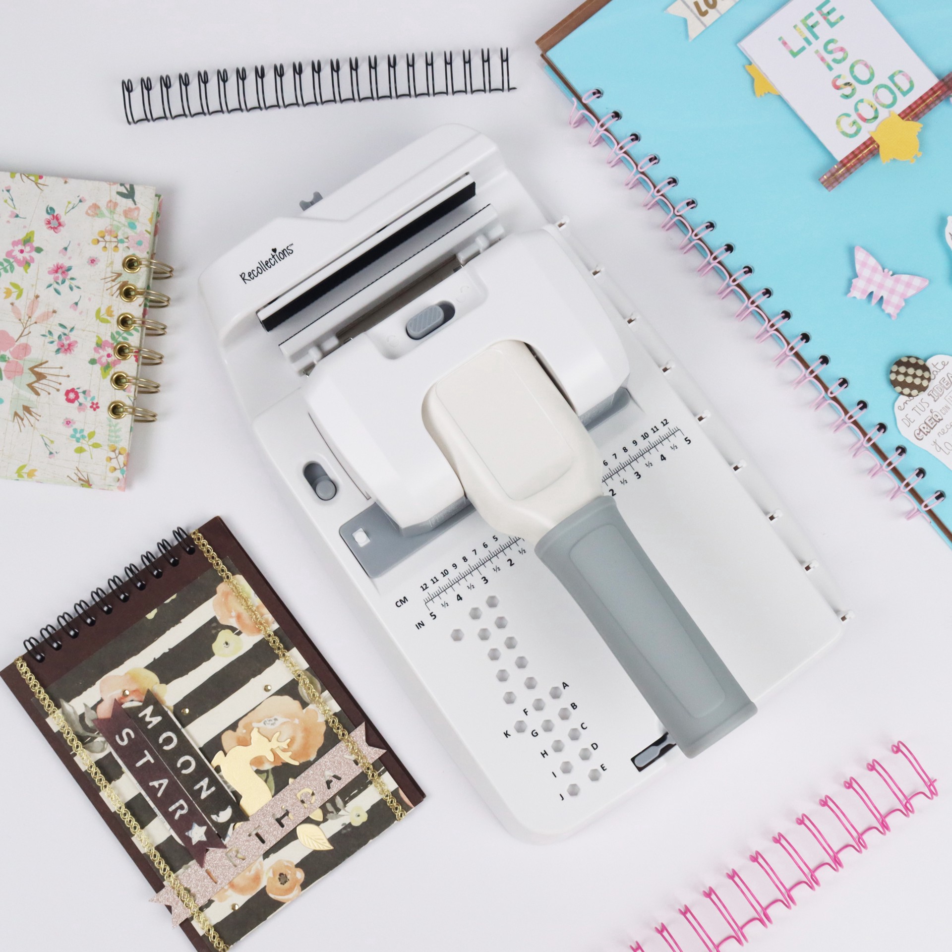 slide 3 of 6, Punch & Binding Tool By Recollections, 7 in x 11 in x 4 in