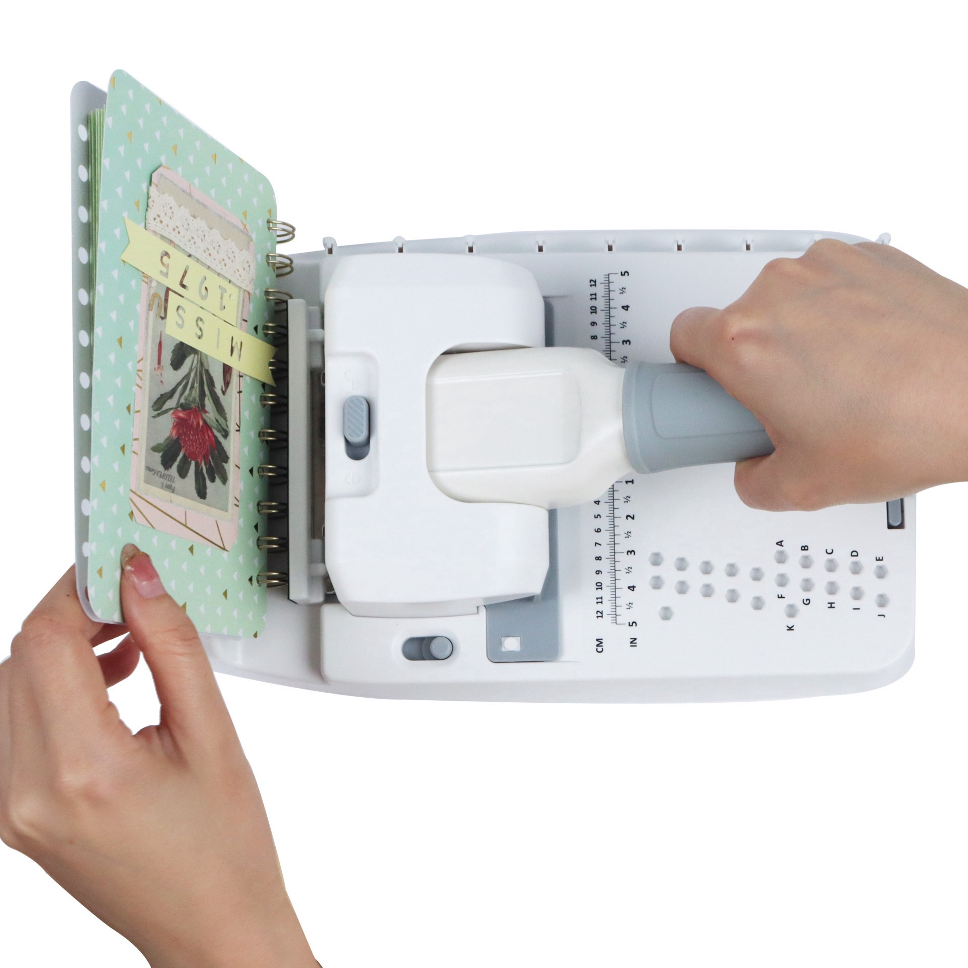 slide 2 of 6, Punch & Binding Tool By Recollections, 7 in x 11 in x 4 in