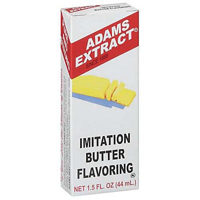 slide 1 of 1, Adams Extract Imitation Butter Flavoring, 1.5 oz