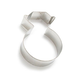 slide 1 of 1, Ann Clark Diamond Ring Cookie Cutter, 1 ct